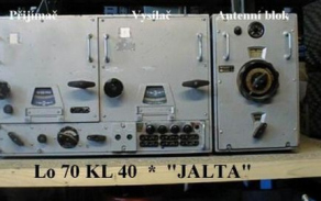 Vysílač a přijímač JALTA